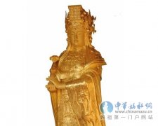 福建莆田湄洲岛将现全球最大黄金妈祖像