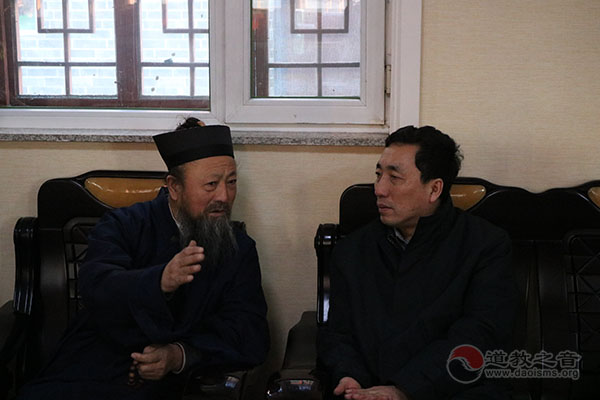 吉林市民宗委主任李彦明一行慰问市道协
