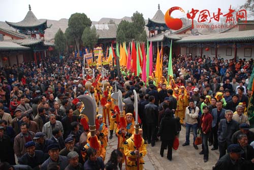 甘肃兰州市青城镇将举办“城隍出府”活动
