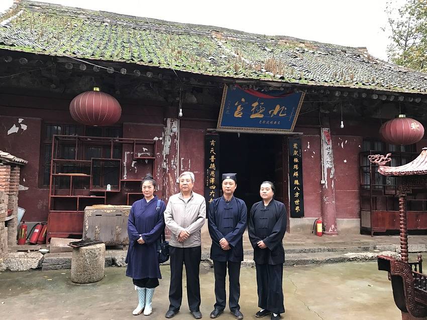 西安市道协会长刘世天道长走访终南山部分道观