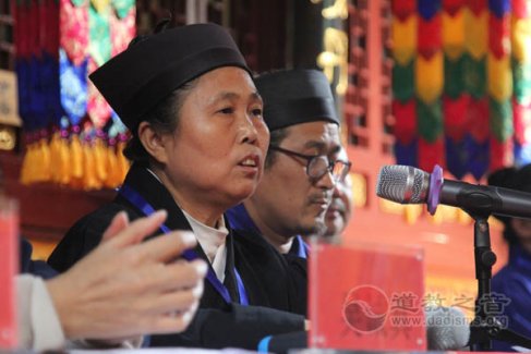黄至安道长：传戒活动是检查道士日常学修成果