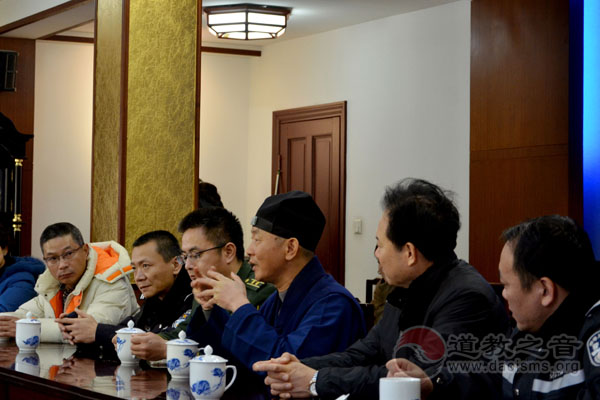 上海黄浦区领导到白云观检查消防安全工作