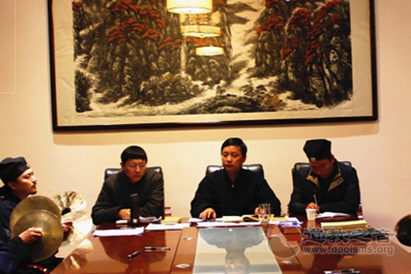 陕西西安部分道观经师考试在都城隍庙举行
