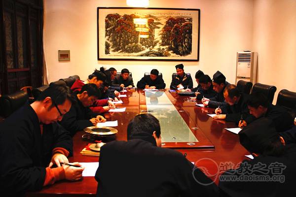 陕西西安部分道观经师考试在都城隍庙举行
