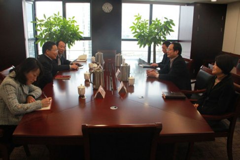 上海市政协民族和宗教委员会走访市民宗委