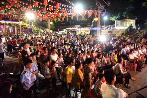 陆丰市妈祖文化研究会在南塘演绎《妈祖颂》