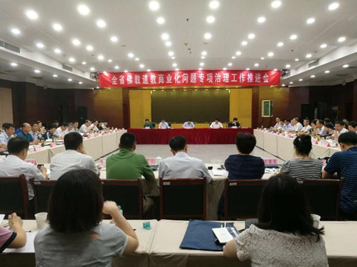 安徽省召开佛教江南娱乐在线登录账号
商业化问题专项治理工作推进会