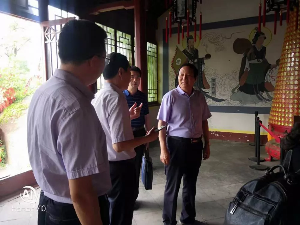 山东省民宗委一级巡视员岳富强调研烟台宗教工作