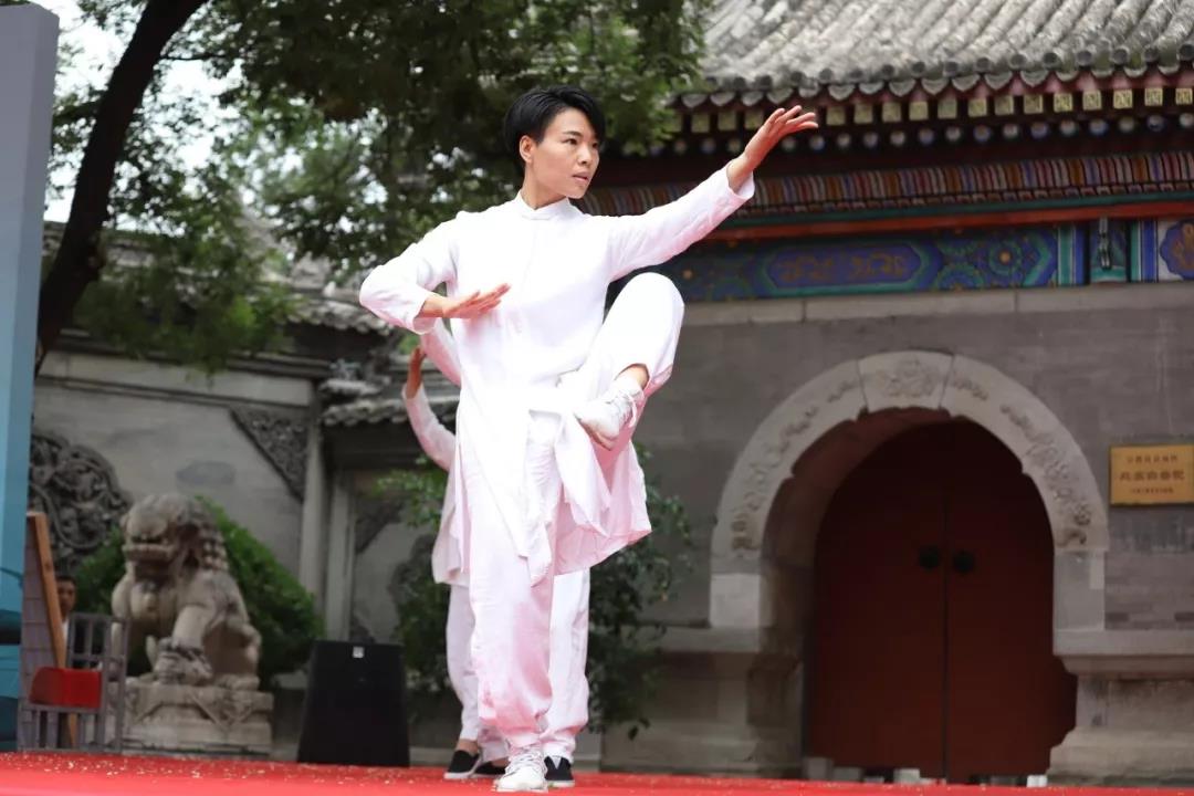 京台太极文化交流展演活动在北京白云观圆满举办