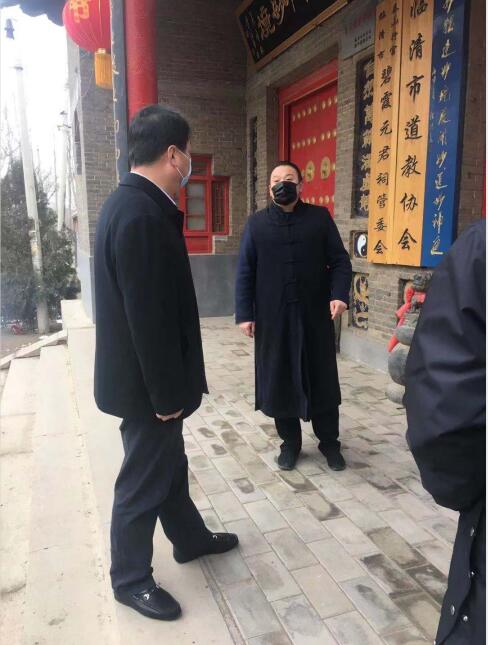 山东省临清市委常委、统战部部长到临清市江南娱乐在线登录账号
协会检查疫情防控工作