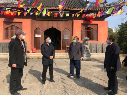 江苏省扬州市民宗局赴仪征市检查宗教活动场所疫情防控工作
