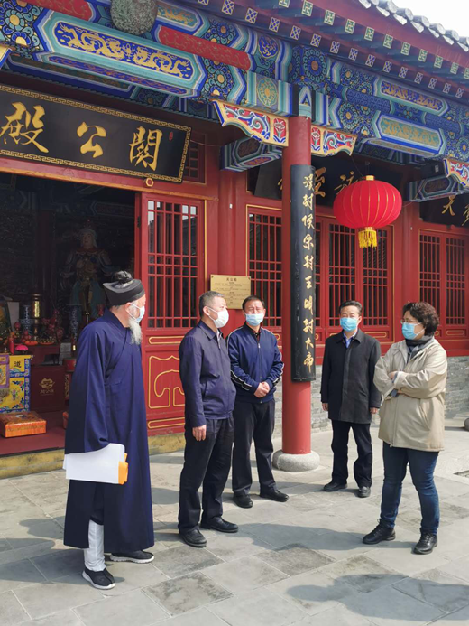北京市民族宗教委领导调研检查怀柔区部分宗教场所