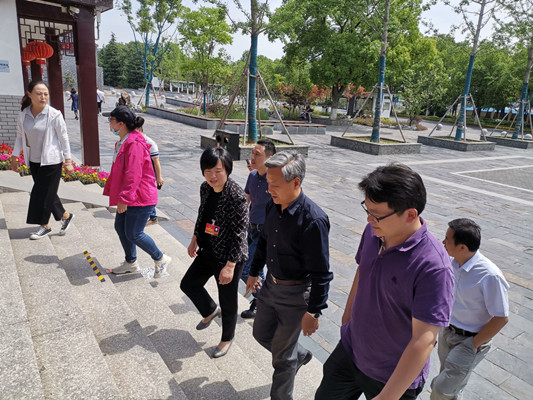 江苏省民宗委副主任何昌林赴宜兴调研宗教活动场所安全工作专项整治