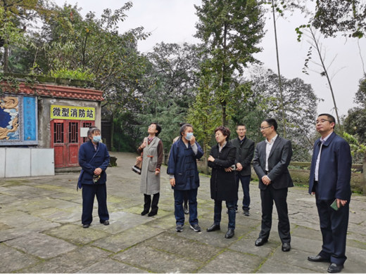 四川省民族宗教委调研组调研宜宾市宗教活动场所安全生产工作