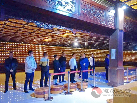 湖南黄中宫住持许理慧道长到茅山乾元观参访-道音文化