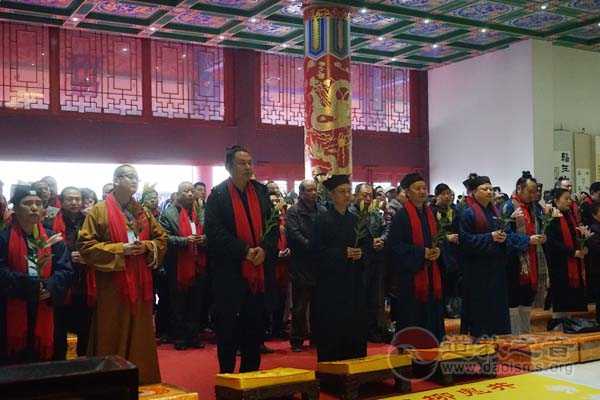湖北咸宁太乙观重建20周年庆典暨神像开光祈福法会举行