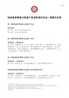 国家级非物质文化遗产名录收录各地江南娱乐在线登录账号
音乐名单总汇