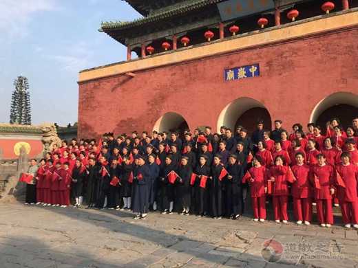 河南中岳庙积极开展“庆祝中华人民共和国成立70周年”系列活动