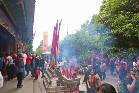 青城山药王庙会掠影